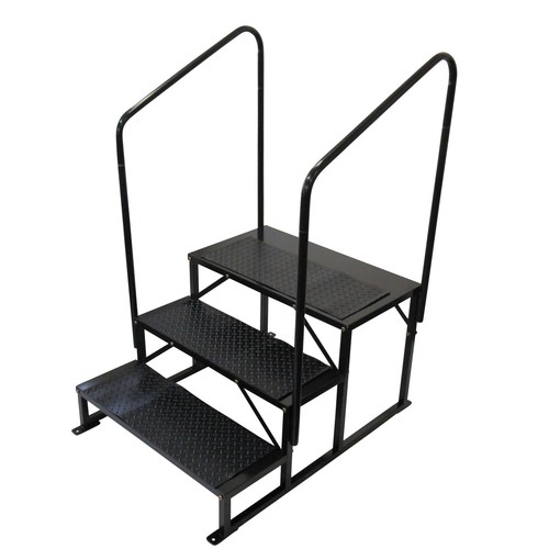 Portable staging stairs - portable,
