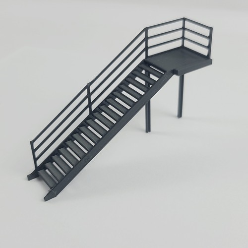Model railway staircase - railway,